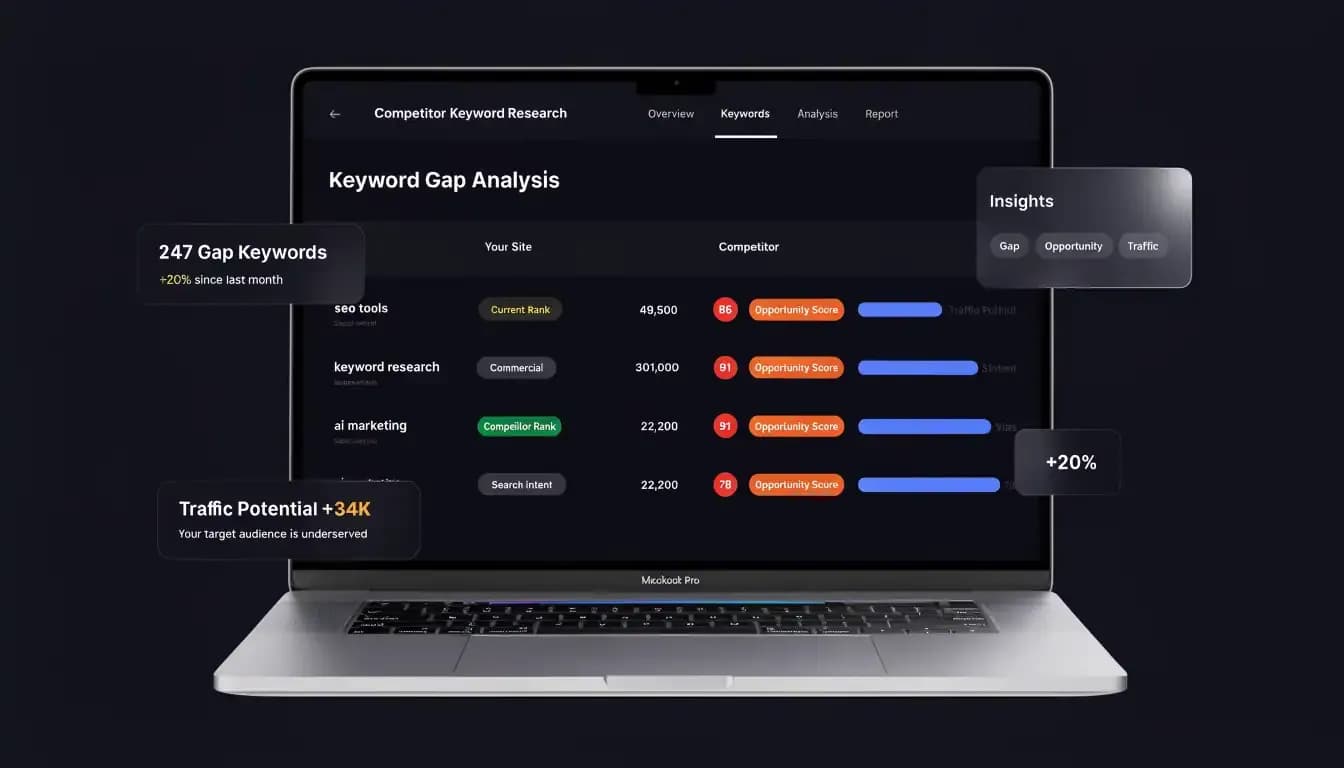 Competitor Keyword Research: How to Find the Keywords Your Rivals Are Ranking For