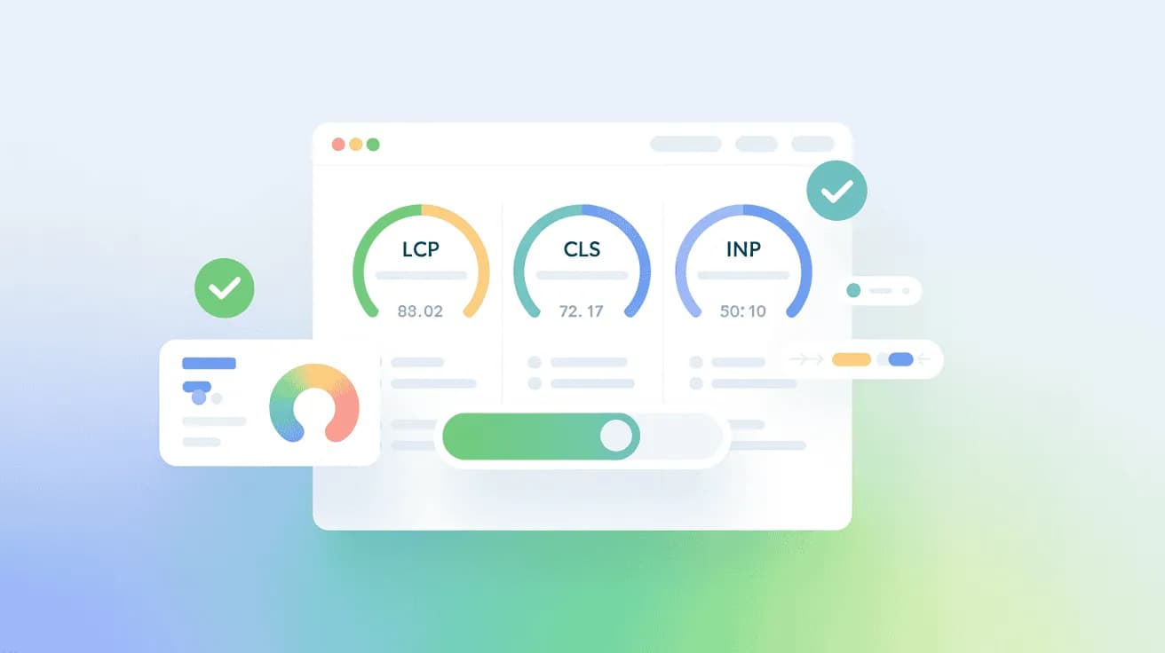 Core Web Vitals 2026: LCP, CLS and INP Guide