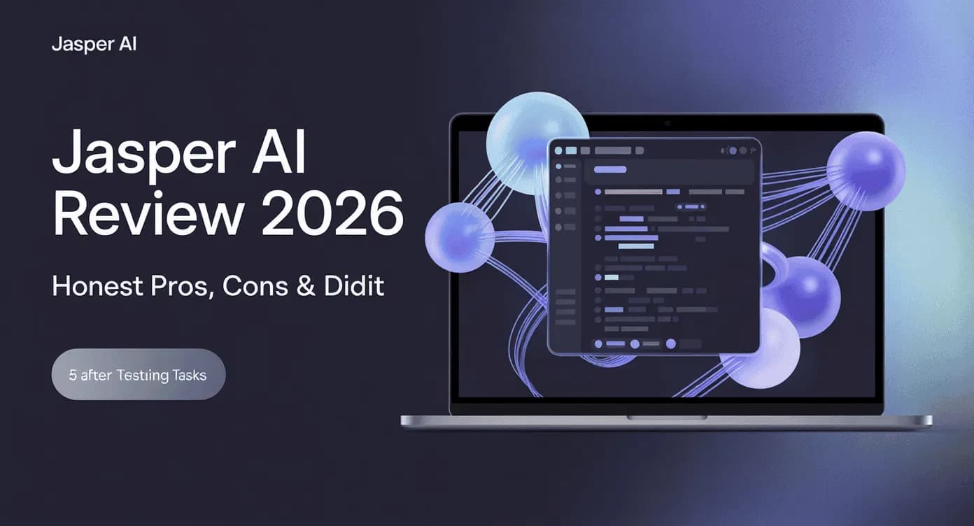 Jasper AI Review 2026: Honest Pros, Cons and Verdict After Testing 5 Marketing Tasks